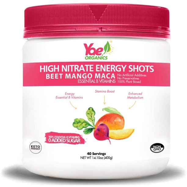 Boost your Metabolism With Natural Nitrates Energy Shots
